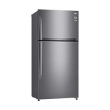 LG 592 L Frost Free Double Door 1 Star Refrigerator (Platinum Silver 3, GR-H812HLHM)