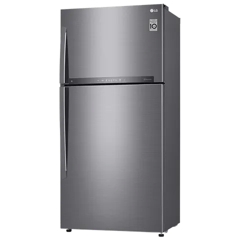 LG 592 L Frost Free Double Door 1 Star Refrigerator (Platinum Silver 3, GR-H812HLHM)