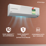 Daikin 1 Ton 3 Star Inverter Split AC, PM 1.0 Filter,Triple Display,ODU RKC35XV16WAA IDU FTK35XV16WAA