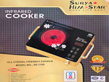 Surya Him Star Infrared Induction Cooker Induction Stove Model SK 1100 two side handle