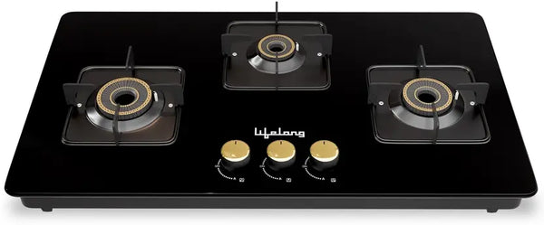 Lifelong HobTop Gas LLHT005 Glass Automatic Hob