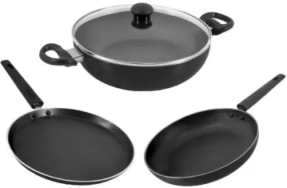 Butterfly Rapid Kitchen Combo Non-Stick Coated Cookware Set