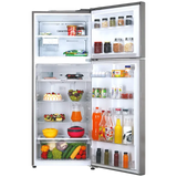 LG 446 Litres 1 Star Frost Free Double Door Convertible Refrigerator (GL-T502CPZR, Shiny Steel)