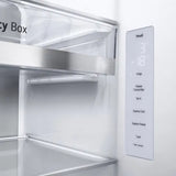 LG 630 L, Frost-Free, Inverter, Wi-Fi Convertible, InstaView Door-In-Door, Side-By-Side Refrigerator with Ice and Water Dispenser (GL-X257AMC3, Matte Black, )