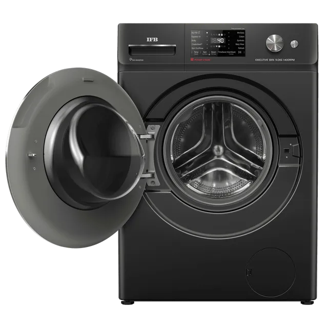 IFB 9 kg 5 Star Wi-Fi Inverter Fully Automatic Front Load Washing Machine (Executive BXN 9014K, AI Technology, Black)