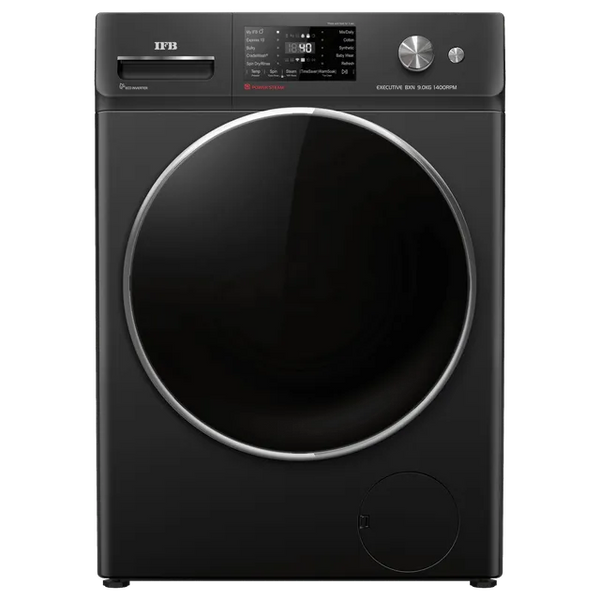 IFB 9 kg 5 Star Wi-Fi Inverter Fully Automatic Front Load Washing Machine (Executive BXN 9014K, AI Technology, Black)