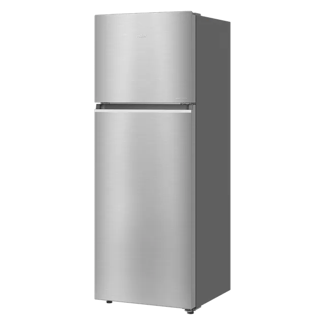 Haier 328 Litres 2 Star Frost Free Double Door Convertible Refrigerator with 1 Hour Icing Technology (HRF-3782BIS-P, Inox Steel)