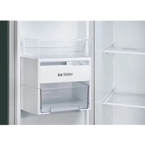 LG 650 Litres 3 Star Frost Free Side by Side Smart Wifi Enabled Refrigerator with Multi Air Flow (GL-B257EET3, Emerald Green Tango)