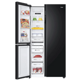 Haier 598 Litres 3 Star Frost Side-by-Side Smart Wifi Enabled Convertible Refrigerator with Digital Control Panel (HRT-683KGU1, Black Glass)