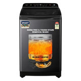 Haier 10.5 Kg Top Loading Fully Automatic Washing Machine with Inbuilt Heater, HWM105-H688BK, Black
