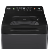 Haier 10.5 Kg Top Loading Fully Automatic Washing Machine with Inbuilt Heater, HWM105-H688BK, Black
