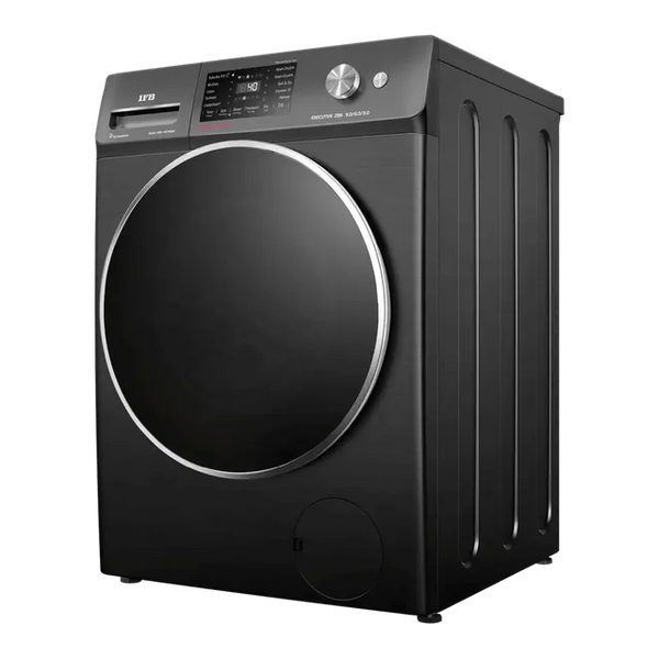 IFB 9/6/3 kg Wi-Fi Inverter Fully Automatic Front Load Washer Dryer Refresher (Executive ZBN, AI Technology, Black Hairline)