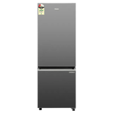 Haier 237 Litres 2 Star Frost Free Double Door Bottom Mount Convertible Refrigerator with Turbo Icing Technology (HRB-2872IBGB-P, GE Black)