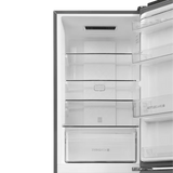 Haier 237 Litres 2 Star Frost Free Double Door Bottom Mount Convertible Refrigerator with Turbo Icing Technology (HRB-2872IBGB-P, GE Black)