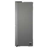 LG 650 Litres 3 Star Frost Free Side by Side Refrigerator (GL- B257HPZ3, Shiny  Steel)