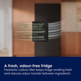 Electrolux 700 Series 431 Litres 1 Star Frost Free Double Door Refrigerator with AI AutoSense (ETM4302C-S, Steel)