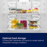 Electrolux 700 Series 431 Litres 1 Star Frost Free Double Door Refrigerator with AI AutoSense (ETM4302C-S, Steel)