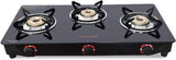 Butterfly RAPID 3B Glass Manual Gas Stove (3 Burners) | Brand New Seal Packed