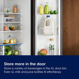 Electrolux 600 Series 547 Litres 4 Star Frost Free French Door Refrigerator (EQE5400D-B, Matt Charcoal Black)