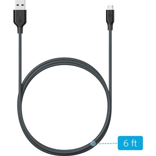 Anker Micro USB Cable 3Ft-Gray