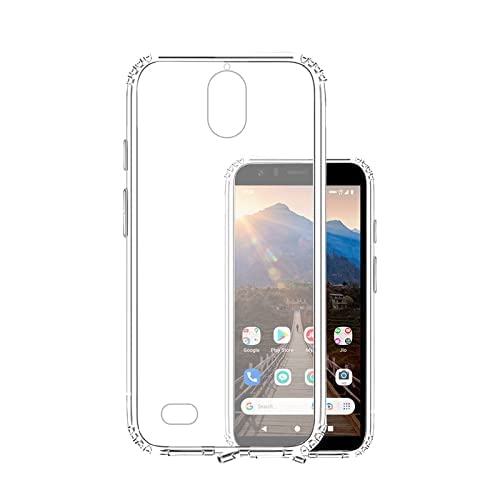 RAFT WORLD Back Cover jio Phone Next Cover Clear Camera Back Cover for Reliance JioPhone Next, Jio Phone Next 4G (Transparent, Grip Case, Silicon)