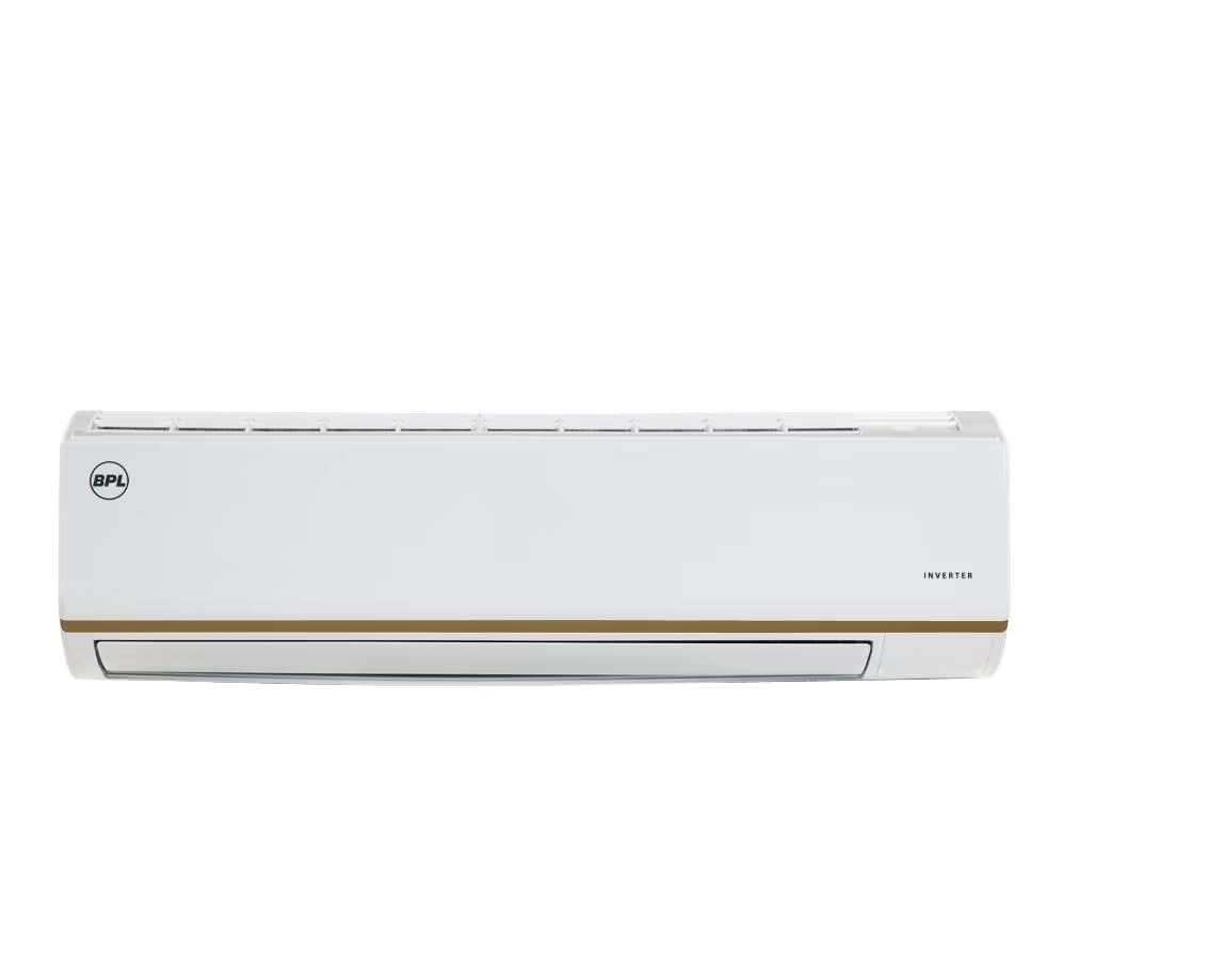 BPL 1.5 Ton 3 Star Hot & Cold Inverter Split AC | Heavy Duty 5150W Cooling (Gold Spray, High Density Filter with Instacool, 2024 Model, BAS-H18CPYG, White)