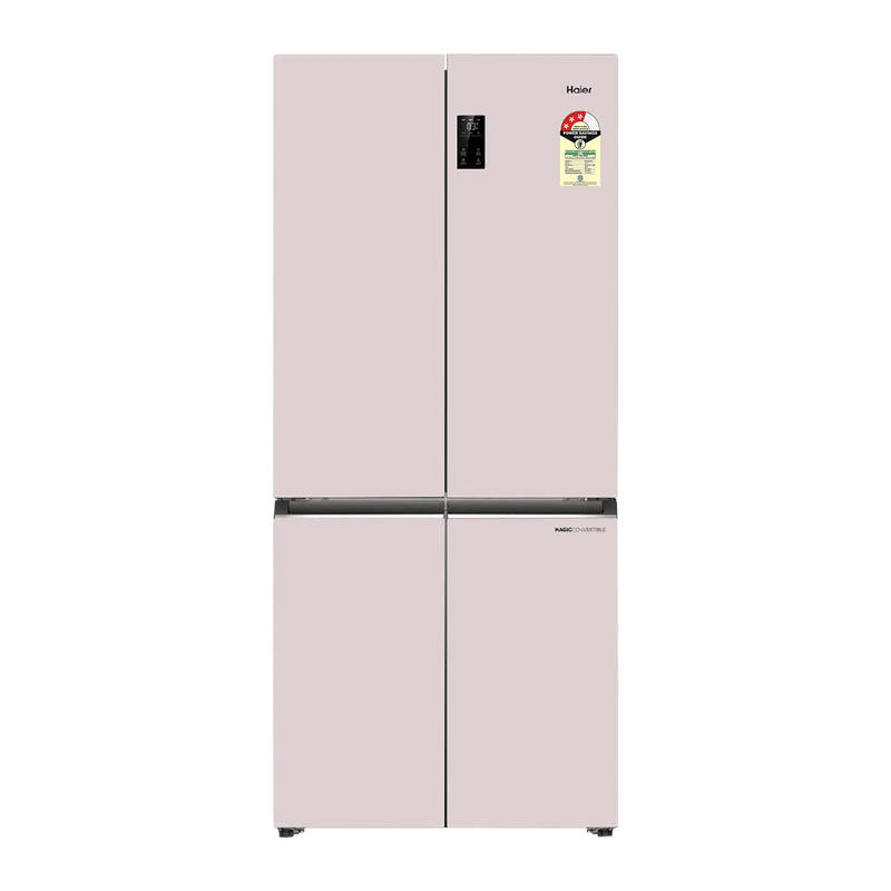 Haier Vogue Lumiere 520 Litres 3 Star Frost Free Side by Side Refrigerator with Digital Display Panel (HRB-600MP, Mauve Pink) (2026 Model)