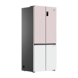 Haier Vogue Lumiere 520 Litres 3 Star Frost Free Side by Side Refrigerator with Digital Display Panel (HRB-600RW, Rosette White) (2026 Model)