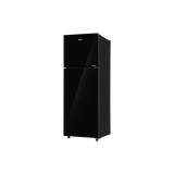 Haier 268 Litres 2 Star Frost Free Double Door Convertible Refrigerator with 200% Faster Ice Maker (HRF-3182PKGA-P, Black Glass) (2026 Model)