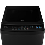 Haier 8.5 kg 5 Star Fully Automatic Top Load Washing Machine (326, HWM85-H326BK, Auto Restart, Black)