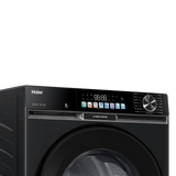 Haier 9 kg 5 Star Wi-Fi Inverter Fully Automatic Front Load Washing Machine (F5 Series, HW90-IM14F5PBKU1, Anti Bacteria Treatment, Black)