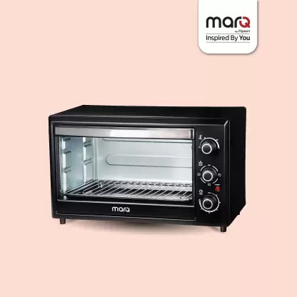 MarQ by Flipkart 33-Litre 33AOTMQB Oven Toaster Grill (OTG) with 4 Skewers and Inbuilt light