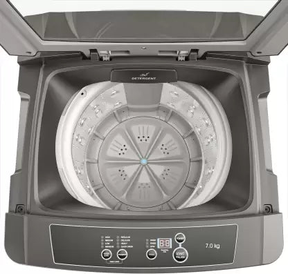 Godrej 7 kg 5 Star with Turbo 6 Pulsator Washing Machine Fully Automatic Top Load Grey  (WTEON 700 AD 5.0 ROGR)