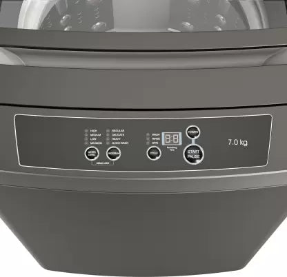 Godrej 7 kg 5 Star with Turbo 6 Pulsator Washing Machine Fully Automatic Top Load Grey  (WTEON 700 AD 5.0 ROGR)