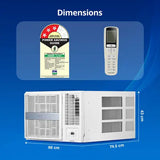 VOLTAS 182FS PEARL 1.5 Ton 2 Star Window AC (2026 Model, Copper Condenser, Anti Dust Filter)