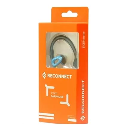 Reconnect Sporty Earphone SE Mic Blue