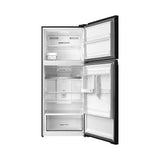 TOSHIBA 411 L 2 Star Double Door Refrigerator | AirFall Cooling | Origin Inverter | Pure BIO Deodorizer (GR-RT559WE-PGI22, Black Glass)