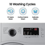 Samsung 6 kg, 5 star, Digital Inverter, Motor, Fully-Automatic Front Load Washing Machine (WW60R20GLSS/TL, Hygiene Steam, DA SILVER)