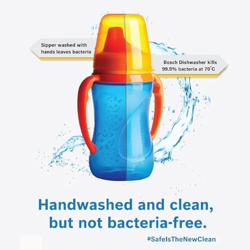 Bosch 13 Place Setting, EcoSilence Drive, Hygiene plus certified with Intensive Kadhai program, Free Standing Dishwasher, World No.1 Brand in Dishwasher (SMS66GI01I, Silver Inox, Inbuilt heater)