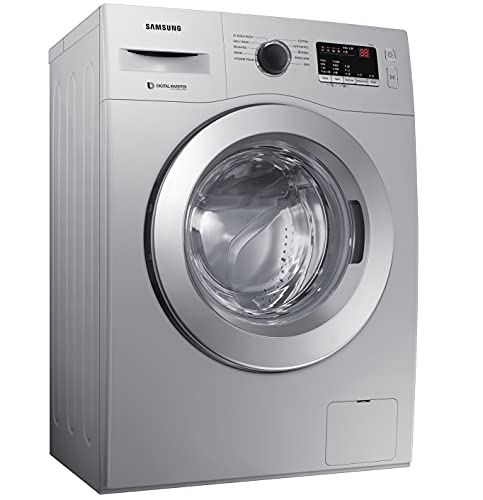 Samsung 6 kg, 5 star, Digital Inverter, Motor, Fully-Automatic Front Load Washing Machine (WW60R20GLSS/TL, Hygiene Steam, DA SILVER)