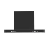 Faber 60 cm 1000 m³/hr T-Shape Kitchen Chimney | Baffle Filter | Push Button Control | Motor- 250 Watt | HOOD MARS PB BF BK 60, Black