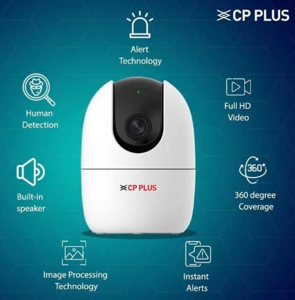 CP PLUS SMART CAMERA Wi-Fi 2MP 21 White