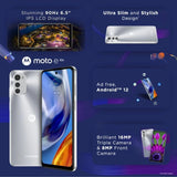 Motorola e32s (Misty Silver, 3GB RAM 32GB Storage)