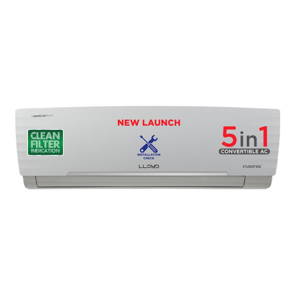 Lloyd 1.5 Ton 5 Star Inverter Split AC (GLS18I5FWBEW)