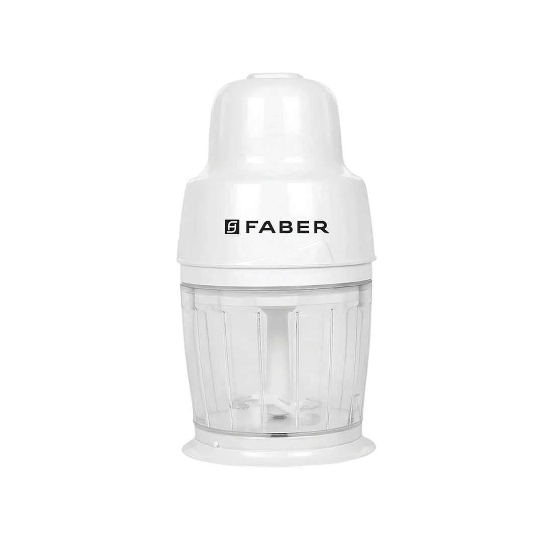 Faber PRO Chopper Dlx 500 ml Vegetable, Fruits, Nut, Onion/Herbs Chopper with 2 Blades, 250 Watt, White