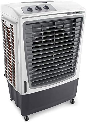 Honeywell Air Cooler, Indoor & Outdoor Portable Evaporative Air Cooler with 3 Fan Speed & 4-Way Airflow with Desert Cooling, Portable Air Cooler with Ice Chamber - CL610PM, Grey | Brand New Seal Packed