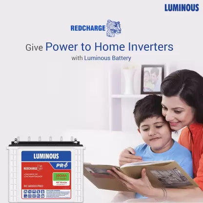 LUMINOUS RC 18000 PRO Tubular Inverter Battery