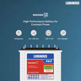 LUMINOUS RC 18000 PRO Tubular Inverter Battery