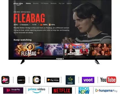 Foxsky 109 cm (43 Inch) Full HD Smart LED TV, 43FSFHS