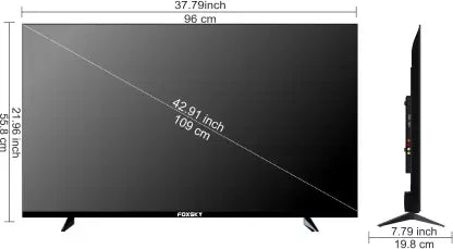 Foxsky 109 cm (43 Inch) Full HD Smart LED TV, 43FSFHS